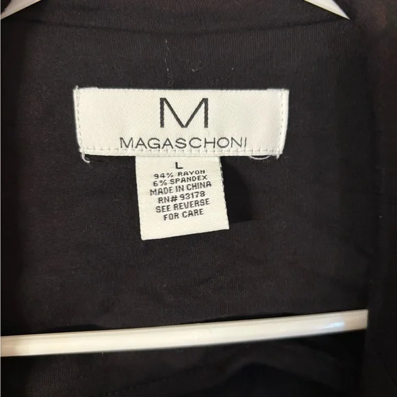 Magaschoni 1-button cardigan sweater jacket size Large - Picture 2 of 3